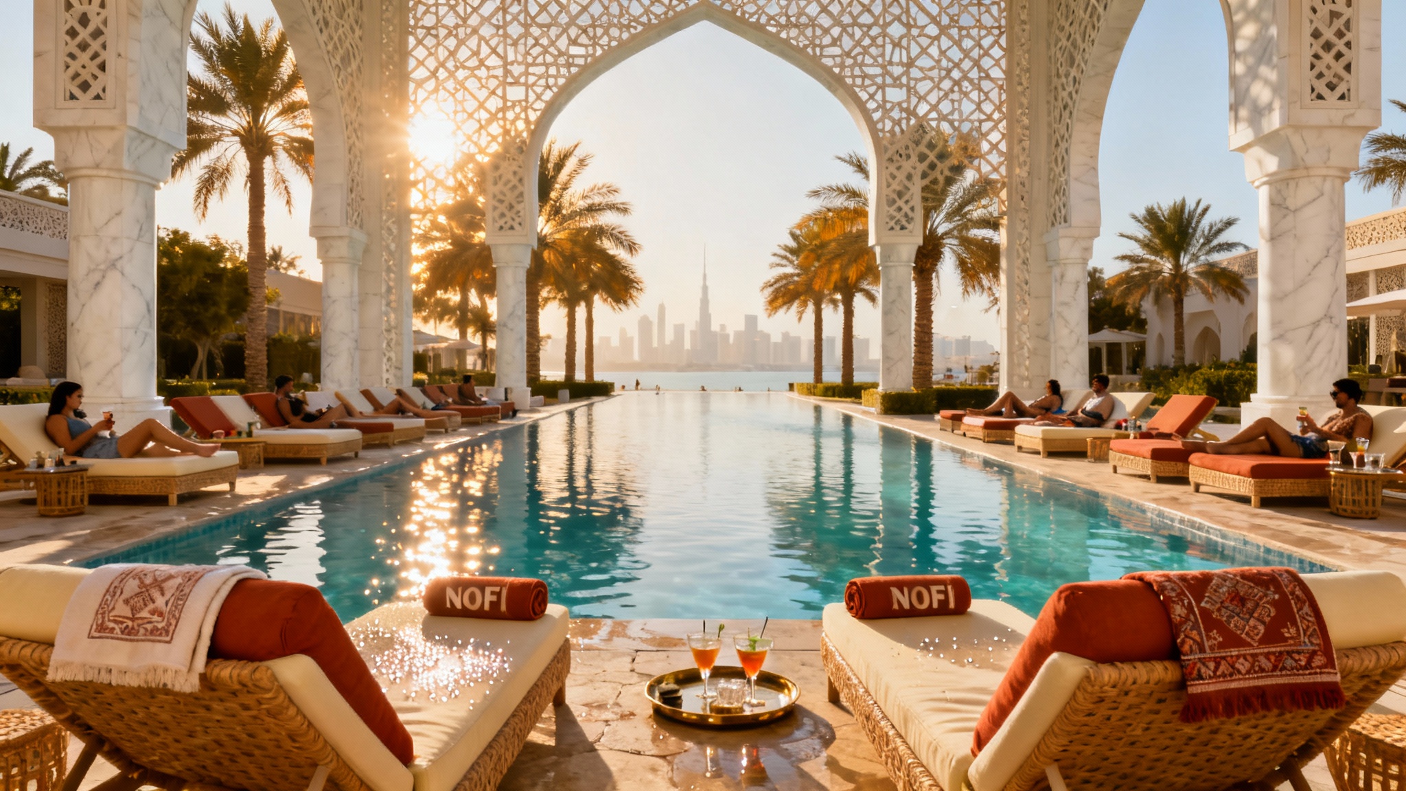 Мебель NOFI в отеле Rixos Premium Saadiyat Island